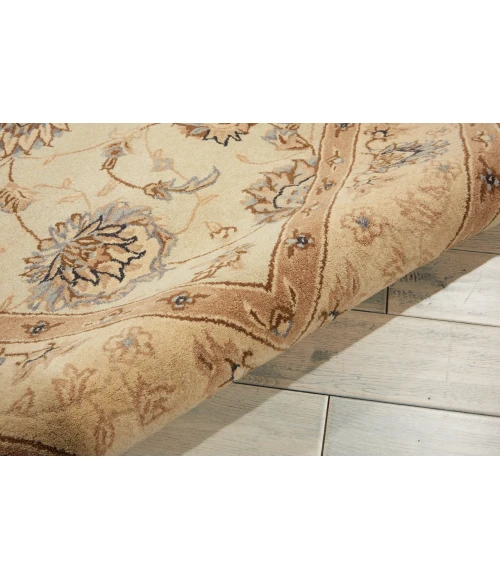 Nourison Home Heritage Hall Beige HE28 5ft.6in. x 8ft.6in. Rect. Rug