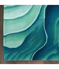 Nourison Prismatic Silver Green PRS42 10 ft. X 14 ft. Rect. Rug
