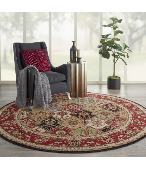 Nourison Home Modesto Multicolored MDS04 8ft. x Round Round Rug