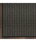 Nourison Horizon Indoor/Outdoor Black HOZ02 10 ft. X 14 ft. Rect. Rug