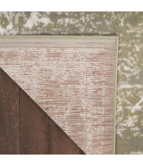 Nourison Grafix Olive GRF14 2 ft. X 6 ft. Rect. Rug