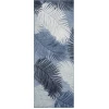 Nourison Home Suncoast Blue SNC03 2ft. x 6ft. Rect. Rug