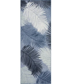 Nourison Home Suncoast Blue SNC03 2ft. x 6ft. Rect. Rug