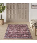 Nourison Home Grand Washables Red GRW06 5ft.3in. x 7ft.3in. Rect. Rug