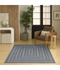Nourison Home Tulum Blue TLM04 5ft.3in. x 7ft. Rect. Rug