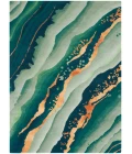 Nourison Prismatic Emerald PRS30 6 ft. X 8 ft. Rect. Rug