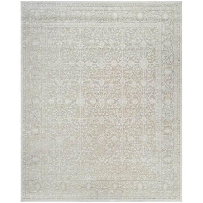 Nourison Dekor Ivory Beige DEK03 7 ft. 10 in. X 9 ft. 10 in. Rect. Rug