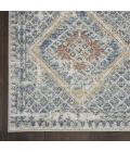 Nourison Quarry Blue Ivory QUA16 3ft. x 5ft. Rect. Rug