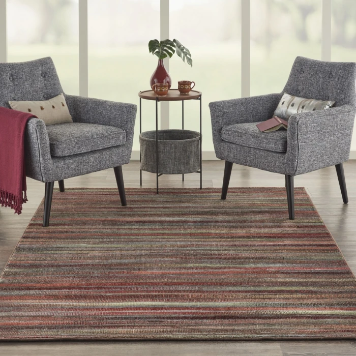 Nourison Home Expressions Blue XP11 3ft.6in. x 5ft.6in. Rect. Rug