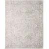 Nourison Home Astra Machine Washable ASW12 Grey 7 ft. 10 in. X 10 ft. Area Rug