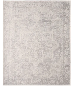 Nourison Home Astra Machine Washable ASW12 Grey 7 ft. 10 in. X 10 ft. Area Rug