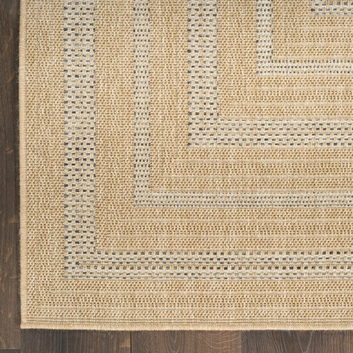 Nourison Tulum Taupe Grey TLM04 8 ft. X 10 ft. Rect. Rug