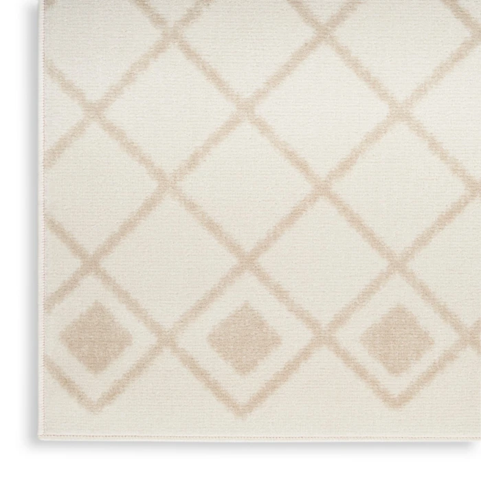 Nourison Grafix Ivory Beige GRF37 9 ft. X 12 ft. Rect. Rug