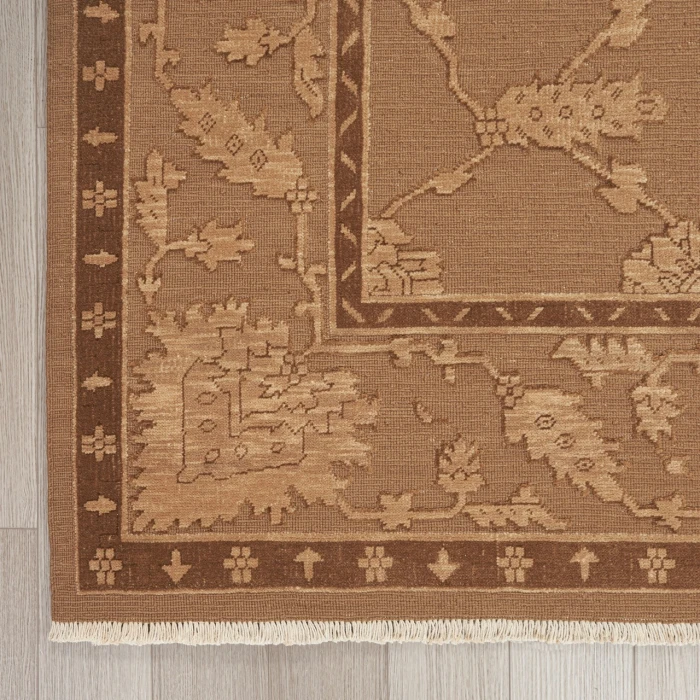 Nourison Home Silk Pointe Brown SKP1 5ft.10in. x 8ft.10in. Rect. Rug