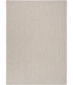 Nourison Home Horizon Indoor/Outdoor HOZ02 Grey 6 ft. X 9 ft. Area Rug