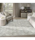 Nourison Dekor Grey DEK05 7 ft. 10 in. X 9 ft. 10 in. Rect. Rug