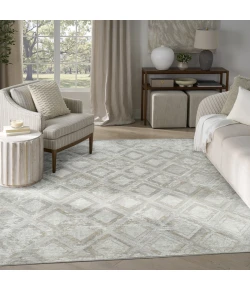 Nourison Home Dekor DEK05 Grey 7 ft. 10 in. X 9 ft. 10 in. Area Rug