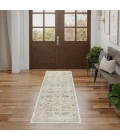 Nourison Traditional Home Beige TRH02 2ft.3in. x 8ft. Rect. Rug