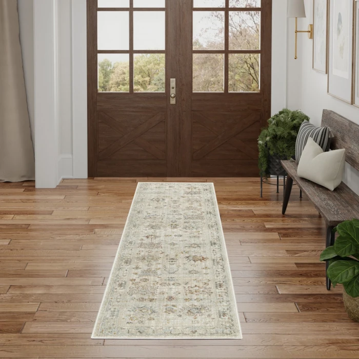 Nourison Traditional Home Beige TRH02 2ft.3in. x 8ft. Rect. Rug