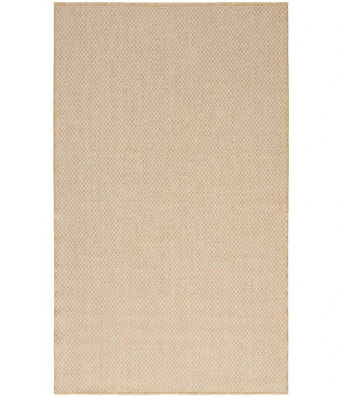 Nourison Courtyard Natural COU01 3 ft. X 5 ft. Rect. Rug