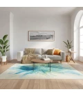 Nourison Home Color Splash Blue CSP04 5ft.3in. x 7ft.3in. Rect. Rug