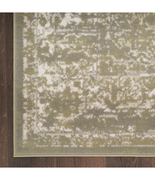 Nourison Grafix Olive GRF14 2 ft. X 6 ft. Rect. Rug