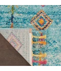 Nourison Nomad Aqua NMD04 2ft.2in. x 4ft. Rect. Rug