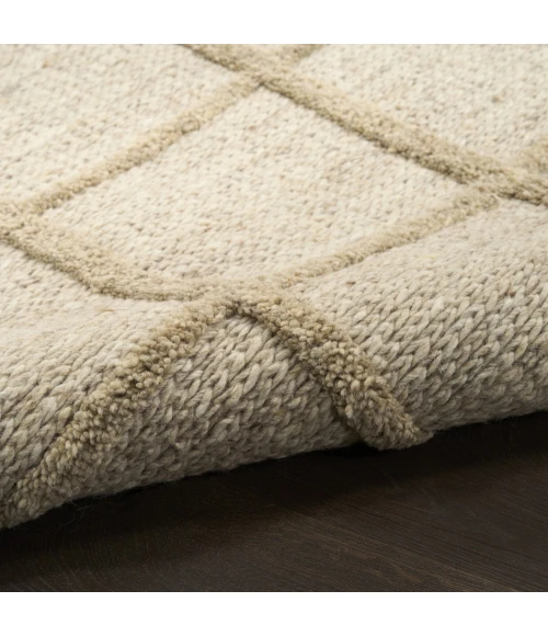 DKNY Pure Framework Tan FRA01 5ft. x 7ft.6in. Rect. Rug