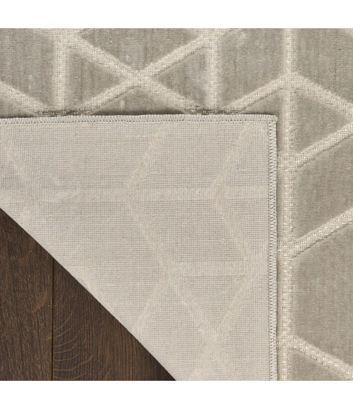 Nourison Home Washable Charm Grey WCH01 2ft. x 3ft. Rect. Rug