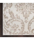 Nourison Jubilant Ivory Beige JUB09 4 ft. X 6 ft. Rect. Rug