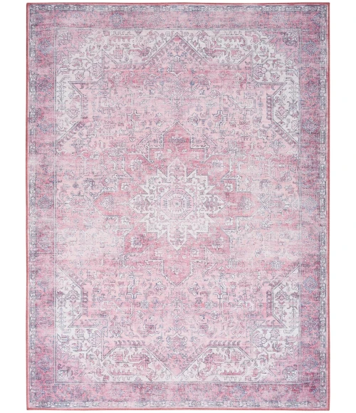 Nourison Nourison Washables Pink NWB15 4 ft. X 6 ft. Rect. Rug