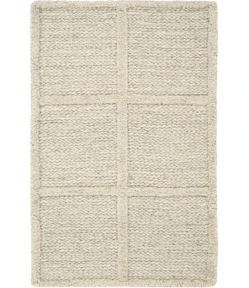DKNY Pure Framework Cream / Ivory FRA01 2ft. x 3ft. Rect. Rug