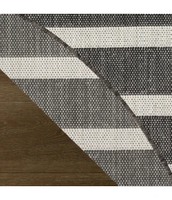 Nourison Positano Black Ivory POS03 4ft. Round Rug