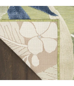 Nourison Home Suncoast Green SNC01 2ft. x 6ft. Rect. Rug