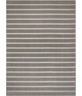 Nourison Positano Charcoal Ivory POS03 10ft. x 14ft. Rect. Rug
