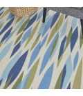 Waverly Sun N' Shade Blue SND01 6ft.6in. x Square Square Rug