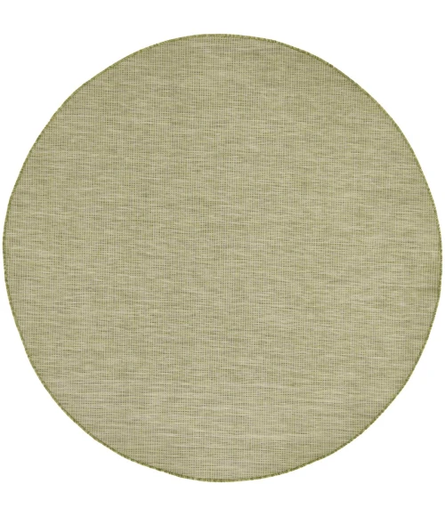 Nourison Positano Green POS01 6 ft. X Round Rug