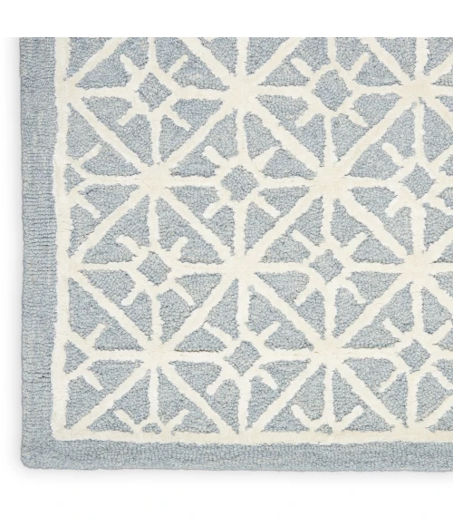 Nicole Curtis Series 2 Blue SR201 3ft.9in. x 5ft.9in. Rect. Rug