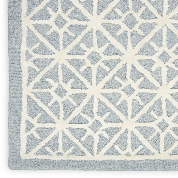 Nicole Curtis Series 2 Blue SR201 3ft.9in. x 5ft.9in. Rect. Rug