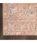 Nourison Vintage Washables Coral Mint VWS11 5 ft. 3 in. X 7 ft. 3 in. Rect. Rug