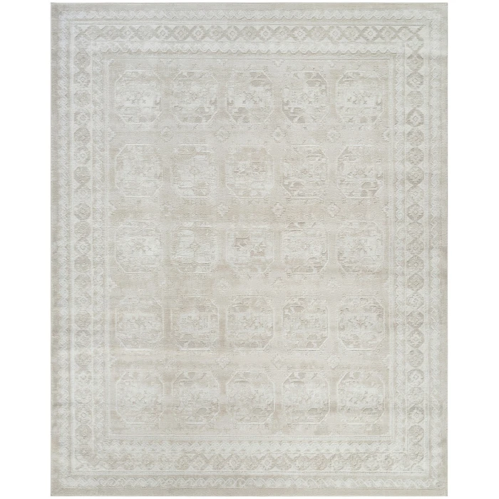 Nourison Dekor Ivory Beige DEK01 7 ft. 10 in. X 9 ft. 10 in. Rect. Rug
