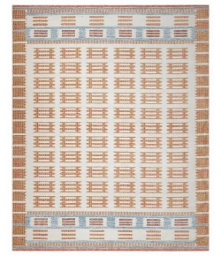 Nourison Home Nordic NRC16 Ivory Rust 8 ft. X 10 ft. Area Rug