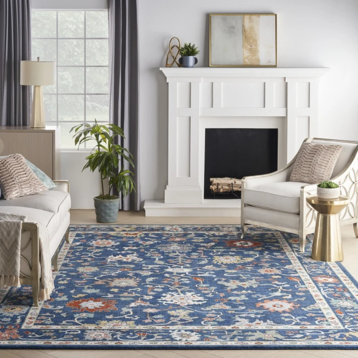 Nourison Home Parisa Blue PSA03 8ft.6in. x 11ft.6in. Rect. Rug