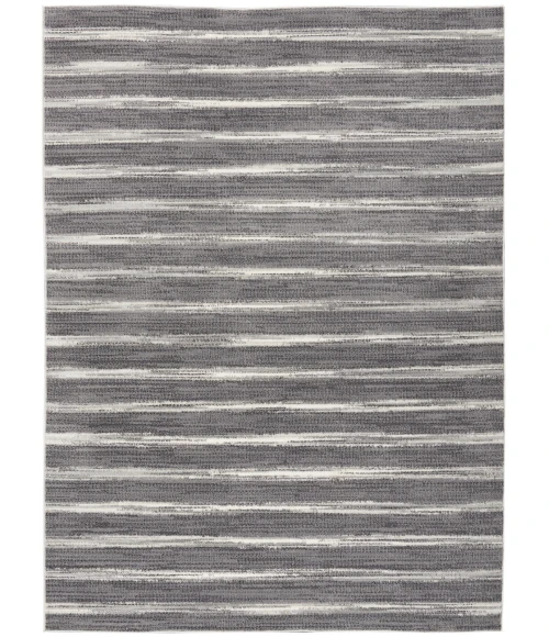 Calvin Klein CK011 Verdant Charcoal Ivory VRD03 5 ft. X 7 ft. Rect. Rug