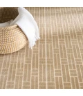 Nourison Washable Charm Beige Ivory WCH02 6 ft. X 9 ft. Rect. Rug