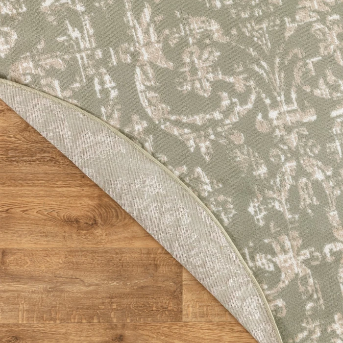 Nourison Jubilant Olive JUB09 5 ft. 3 in. X Round Rug