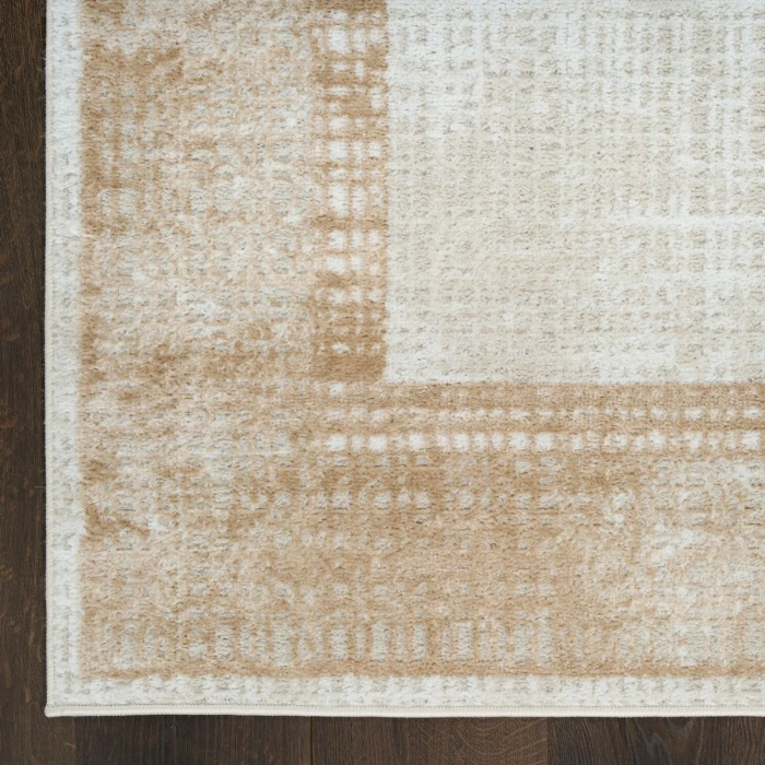 Nourison Dekor Ivory Beige DEK06 4 ft. X 6 ft. Rect. Rug