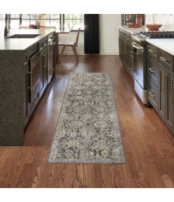 Nourison Home Oushak Home OUS01 Charcoal 2 ft. X 6 ft. Area Rug