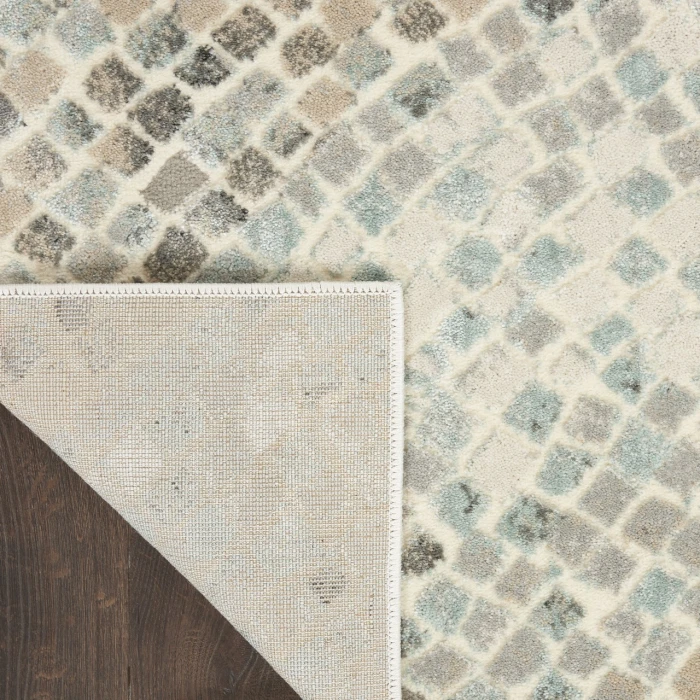 Nourison Home Marmara Ivory MRA02 7ft.10in. x 9ft.10in. Rect. Rug