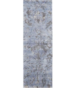 Nourison Home Lucent Blue LCN01 2ft.3in. x 8ft. Rect. Rug